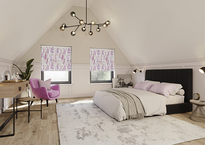 Cecelia, Orchid - Roller Blind - Image 7